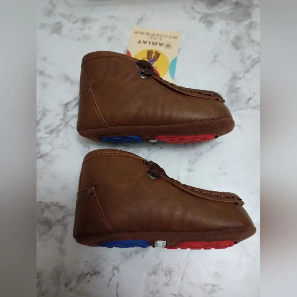 Ariat Lil Stompers with American Flag Design Size 1 ( 6 weeks to 3 Months)